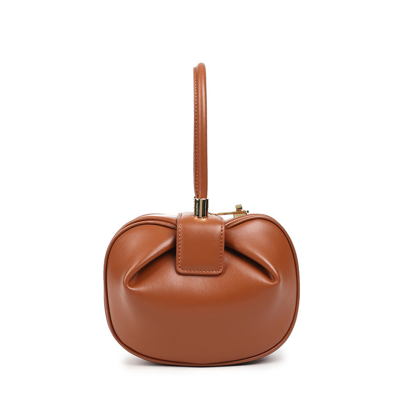 Leather Dumplings Handbag