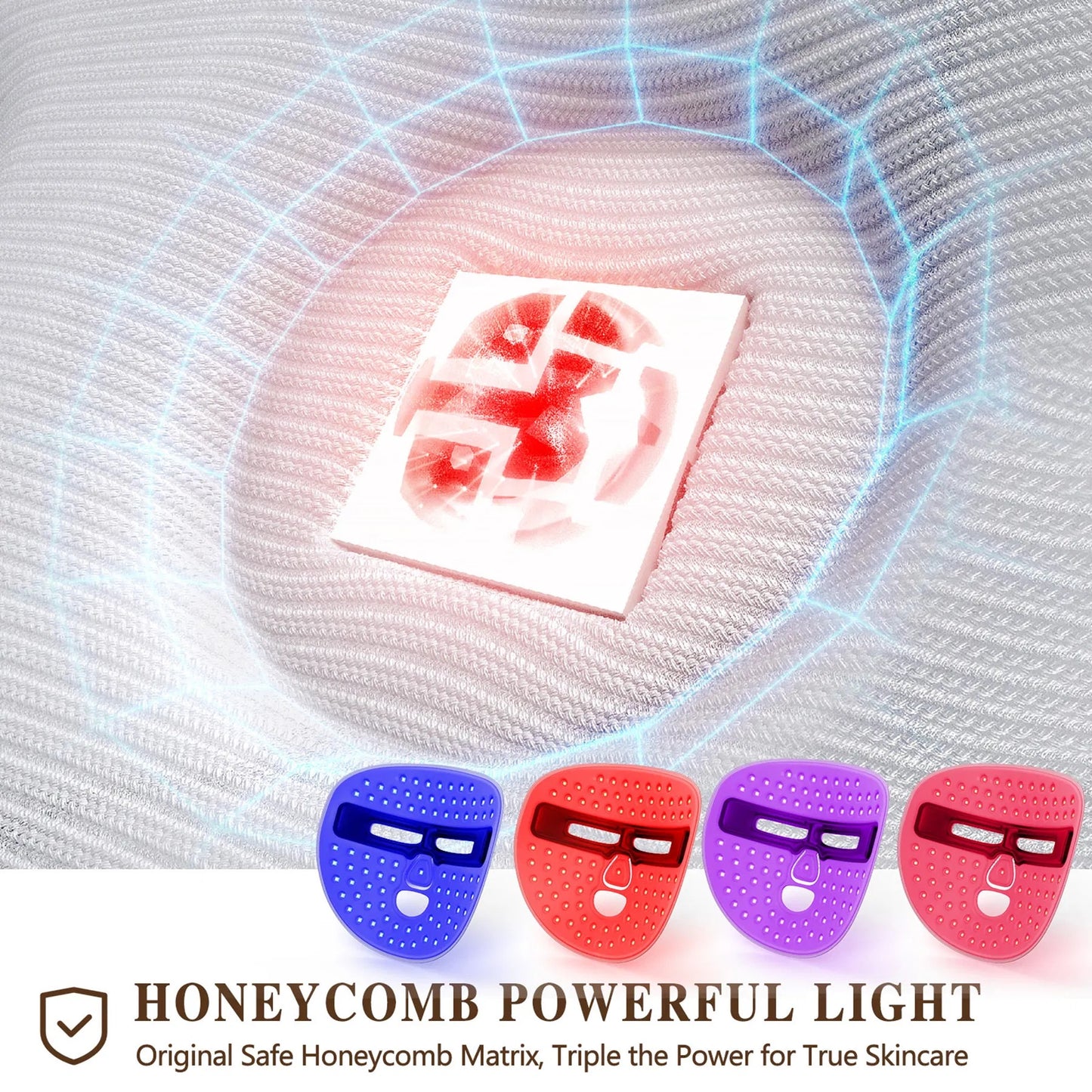 Red Light Therapy Skincare Face Mask